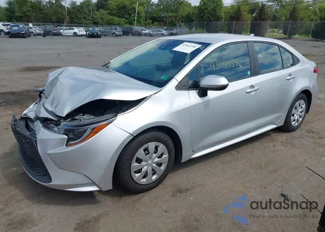 2020 Toyota Corolla L z USA, uszkodzony, nr VIN 5YFDPRAE8LP142716